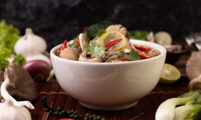 Thai-inspired Chicken Meatball Soup